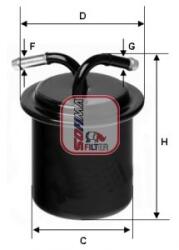 SOFIMA filtru combustibil SOFIMA S 1541 B (S 1541 B) - automobilus