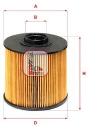SOFIMA filtru combustibil SOFIMA S 6149 NE (S 6149 NE) - automobilus