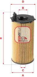 SOFIMA Filtru ulei SOFIMA S 5167 PE (S 5167 PE) - automobilus