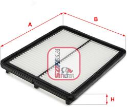 SOFIMA Filtru aer SOFIMA S 3633 A (S 3633 A) - automobilus