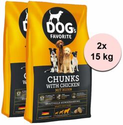 Happy Dog Chunks with chicken 2x15 kg