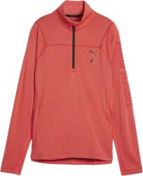 PUMA Hanorac Puma W SEASONS LS 1/4 Polypropylene Rain Cell - Rosu - S