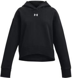 Under Armour Hanorac cu gluga Under Armour UA Rival Fleece Crop Hoodie-BLK - Negru - YXS