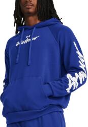 Under Armour Hanorac cu gluga Under Armour UA Rival Fleece Graphic HD-BLU - Albastru - L