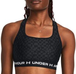 Under Armour Bustiera Under Armour Crossback Mid Print-BLK - Negru - XS