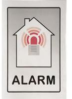  SB matrica öntapadós 12x8cm, "riasztóval védett objektum" (3427163) (3427163)