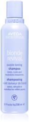 Aveda Blonde Revival Purple Toning Shampoo lila tonizáló sampon szőkített vagy melírozott hajra 200 ml