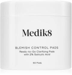 Medik8 Blemish Control Pads bőrhámlasztó tisztító párnácskák 60 db
