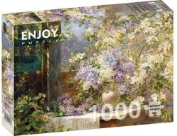 Enjoy 1000 db-os puzzle - Marie Egner: In the Blossoming Bower (1134) (1134)