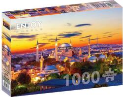 Enjoy 1000 db-os puzzle - Hagia Sophia at Sunset, Istanbul (1359)