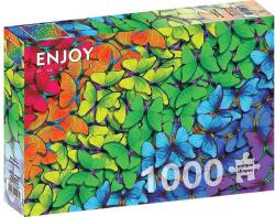 Enjoy 1000 db-os puzzle - Rainbow Butterflies (1961) (1961)