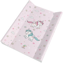Color pelenkázó lap puha 2 oldalú 70x50cm Unikornis rózsa - babamarket