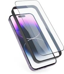 Epico Edge To Edge iPhone 13 Pro Max / iPhone 14 Plus üvegfólia - 2db + felhelyező keret