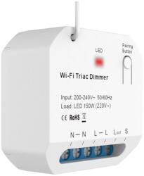 Kinetic Energy Controller Kinetic Energy, 1 canal on/off + dimmer (variator), 1.5A, WiFi+RF433, compatibil Tuya (KERC2203-W)