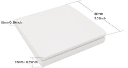 KINETIC ENERGY Întrerupator dublu wireless Kinetic Energy KES2254, Alb, compatibil Tuya (KES2254)