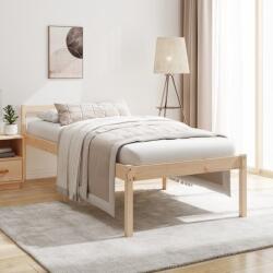 vidaXL Cadru de pat single, 90x190 cm, lemn masiv de pin (810579)
