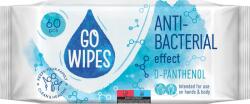Go Wipes nedves antibakteriális törlőkendők, 60 darab