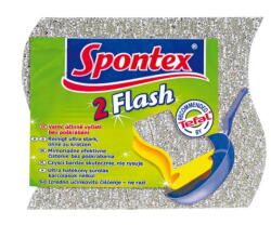 SPONTEX Flash mosogatószivacs teflonra, 2 darab