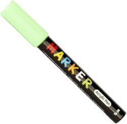 M&G Marker cu vopsea acrilica, varf rotund, 2mm, verde Lucifer, M&G APL976D975