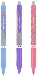 M&G Roller retractabil cu cerneala termosensibila si guma, iErase POP, Arctic Adventure, albastru cristal, 0.7 mm, M&G AKPH32R6D20796C