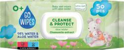 Go Wipes aloe vízzel és kamillával, 50 darab