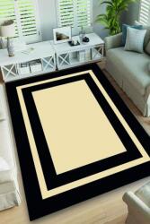 Asir GROUP Szőnyeg FRAME 160 x 230 cm krém- fekete szín (882CHL1956)