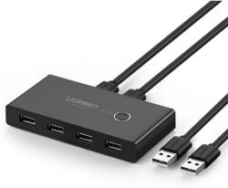 UGREEN US216 USB 3.0 kapcsoló v2 fekete (30768B)