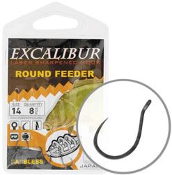 Excalibur Horog Excalibur Round Feeder Barbless 8 (47200008) - fishingoutlet