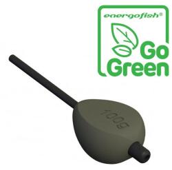 Carp Expert Flat Inline ólom 100g Szinezett Go Green (fl221900)