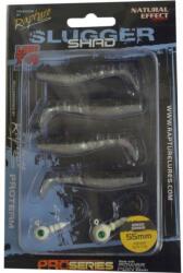 Rapture Slugger Shad Set 55geen Shiner 4+2 db/csg, műcsali szett (188-03-306)