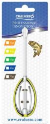 Cralusso Big Rocket Method Kosár+töltő Fehér (1+1db/csomag) 70 G (58275670) - fishingoutlet