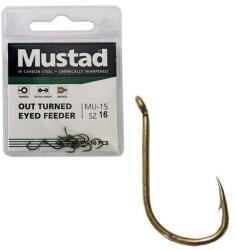 Mustad Ultra Np Out Turned Eyed Feeder 16 10db/csomag (m4260016) - fishingoutlet