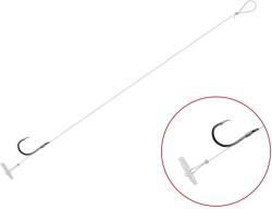 Delphin Kötött horog Delphin FLR Quickstop / 6db - 8cm/ 0, 22mm / BARB #8 (101000250)
