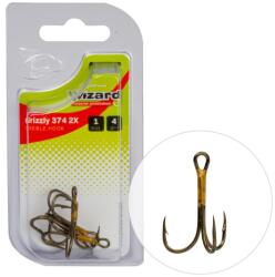 EnergoTeam Grizzly 374m-1 2x Bronz Hármashorog 4db/csom (49374001) - fishingoutlet