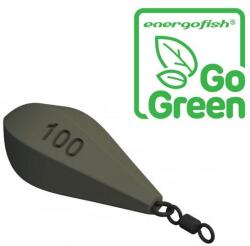 Carp Expert Torpedo Forgós Távdobó ólom 80g Szinezett Go Green (fl239880)