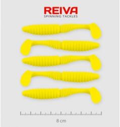 Reiva Zander Power Shad 8cm 5db/cs /Citromsárga/ (9901-802)