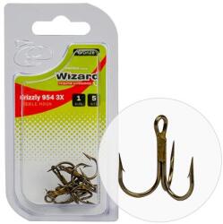 EnergoTeam Grizzly 954m-6 3x Bronz Hármashorog 5db/csom (49954006) - fishingoutlet