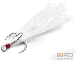 Delphin B! RD Hook TRIPLE / 3db - fehér tollak #6 (101003092)
