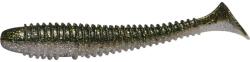 Rapture Ribbed Swing Shad 4cm smoke green 14db plasztik csali (188-00-991) - fishingoutlet