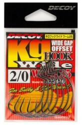 DEC Decoy Worm25 Kg Hook Wide #2/0 Ns Black 7pcs/bag (jde42520) - fishingoutlet