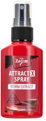 Carpzoom AttractX aroma spray, féreg kivonat, 50 ml (CZ9131)