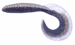 Rapture Fun Tail Grub 6.5cm black silver plasztik csali (188-00-765) - fishingoutlet