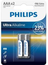Philips LR03E2B/10 ELEM ULTRA ALKALI AAA 2-BLISZTER (LR03E2B/10)