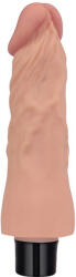 Lovetoy Vibrator Realist Real Softee, 10 Moduri Vibratii, TPE, Natural, 18 cm Vibrator