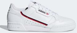 Adidas sneakers din piele Continental 80 culoarea alb, G27706 G27706-white 99KK-OBU058_00X