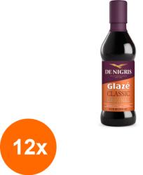 De Nigris Set 12 x Crema de Otet Balsamic - Glaze De Nigris 250ml