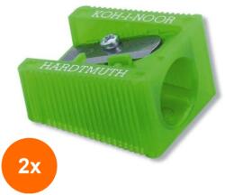 KOH-I-NOOR Set 2 x Ascutitoare Jumbo, Diametru 12 mm (HOK-2xKH-K9095-78)