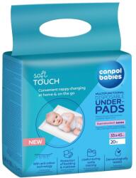 Canpol babies Canpol babies, tampoane sanitare multifunctionale, 33x45 cm, 20 buc Saltea de infasat