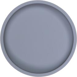 Tryco - Farfurie silicon rundă, Dusty Blue (8720289396749)