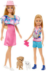 Mattel Barbie, Stacie si Barbie, set de 2 papusi cu accesorii Papusa Barbie